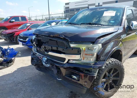 2018 Ford F-150 Platinum from USA, damaged, VIN 1FTEW1EG8JFA94725